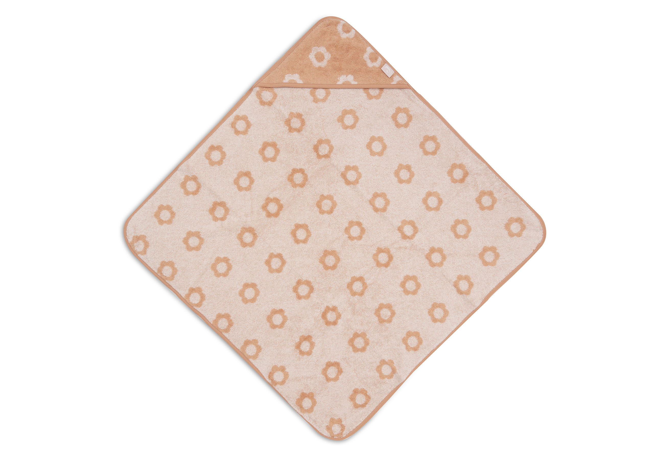 Jollein Badcape Frotté 75x75cm Jacquard Flower						