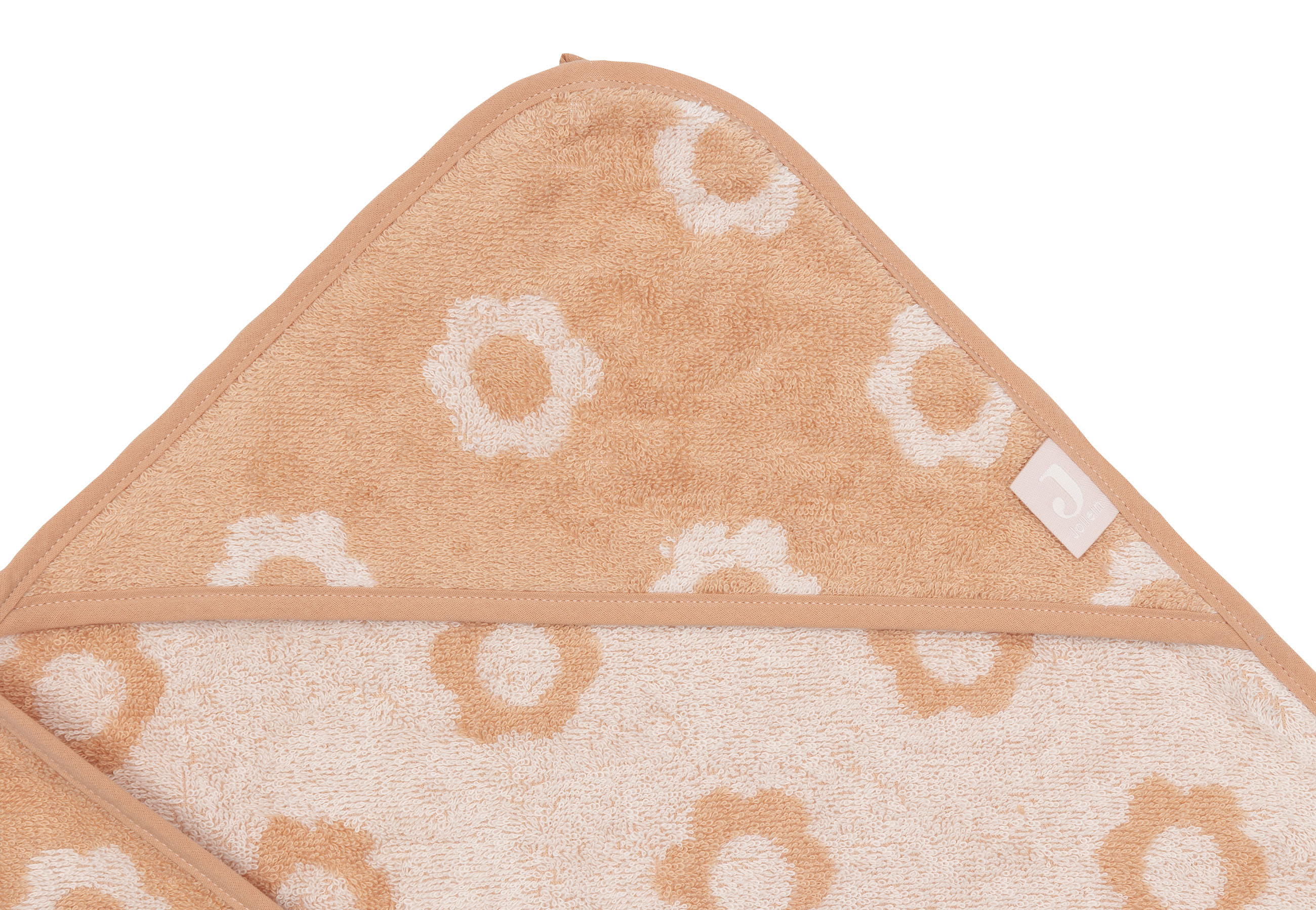Jollein Badcape Frotté 75x75cm Jacquard Flower						 - 4