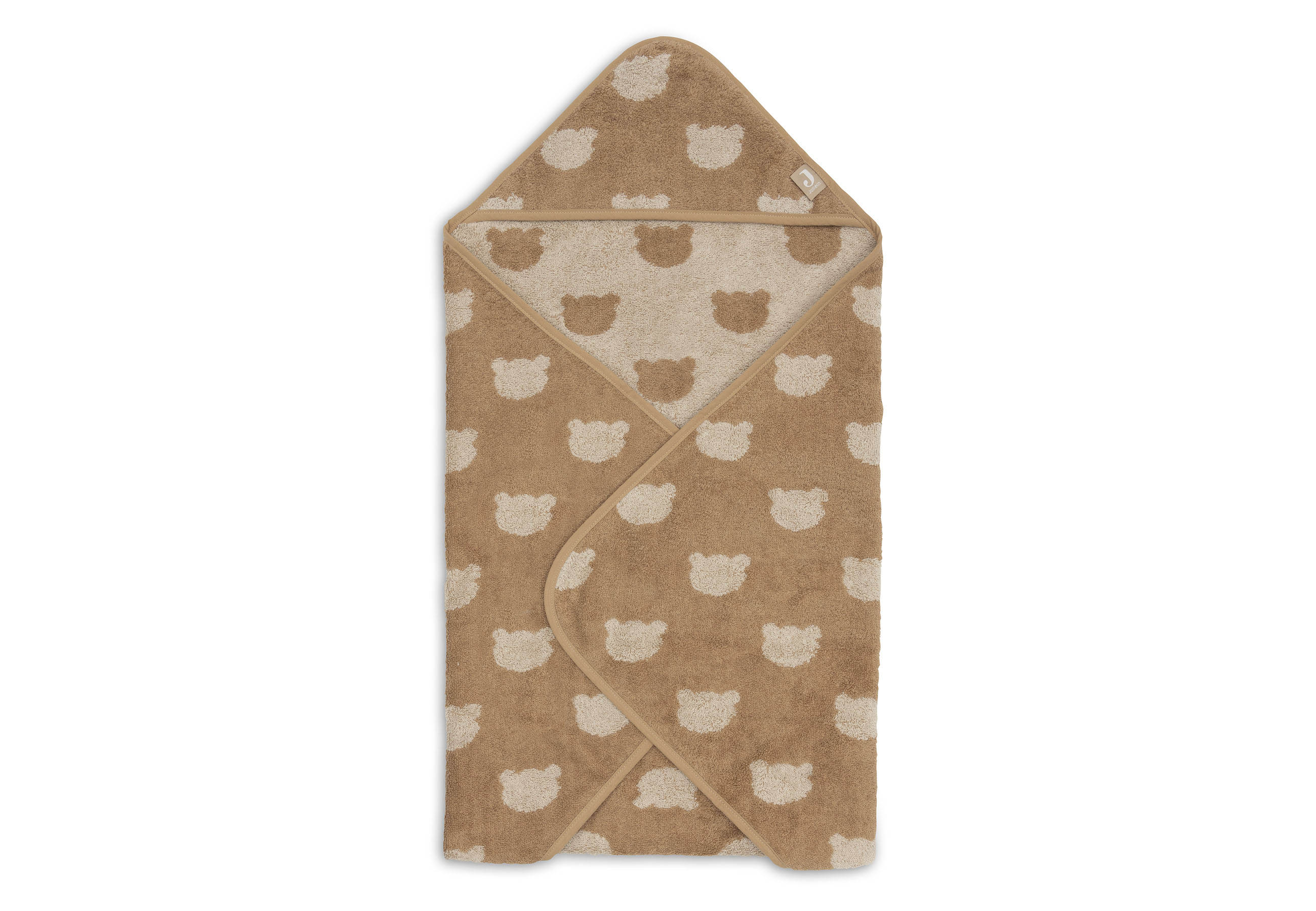 Jollein Badcape Frotté 75x75cm Jacquard Teddy Bear											 - 3