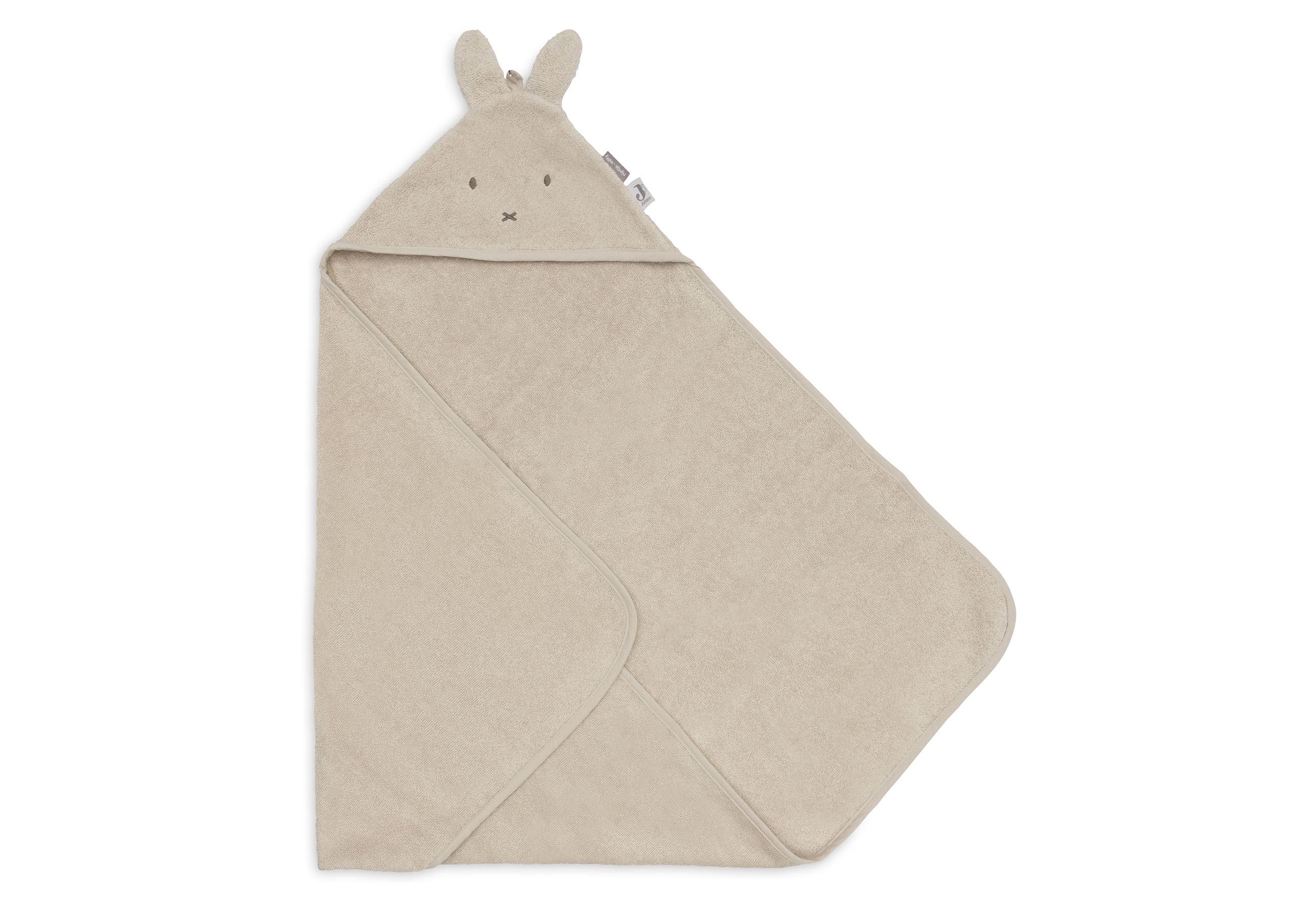 Jollein Badcape Frotté 75x75cm Miffy Warm Sand						 - 2