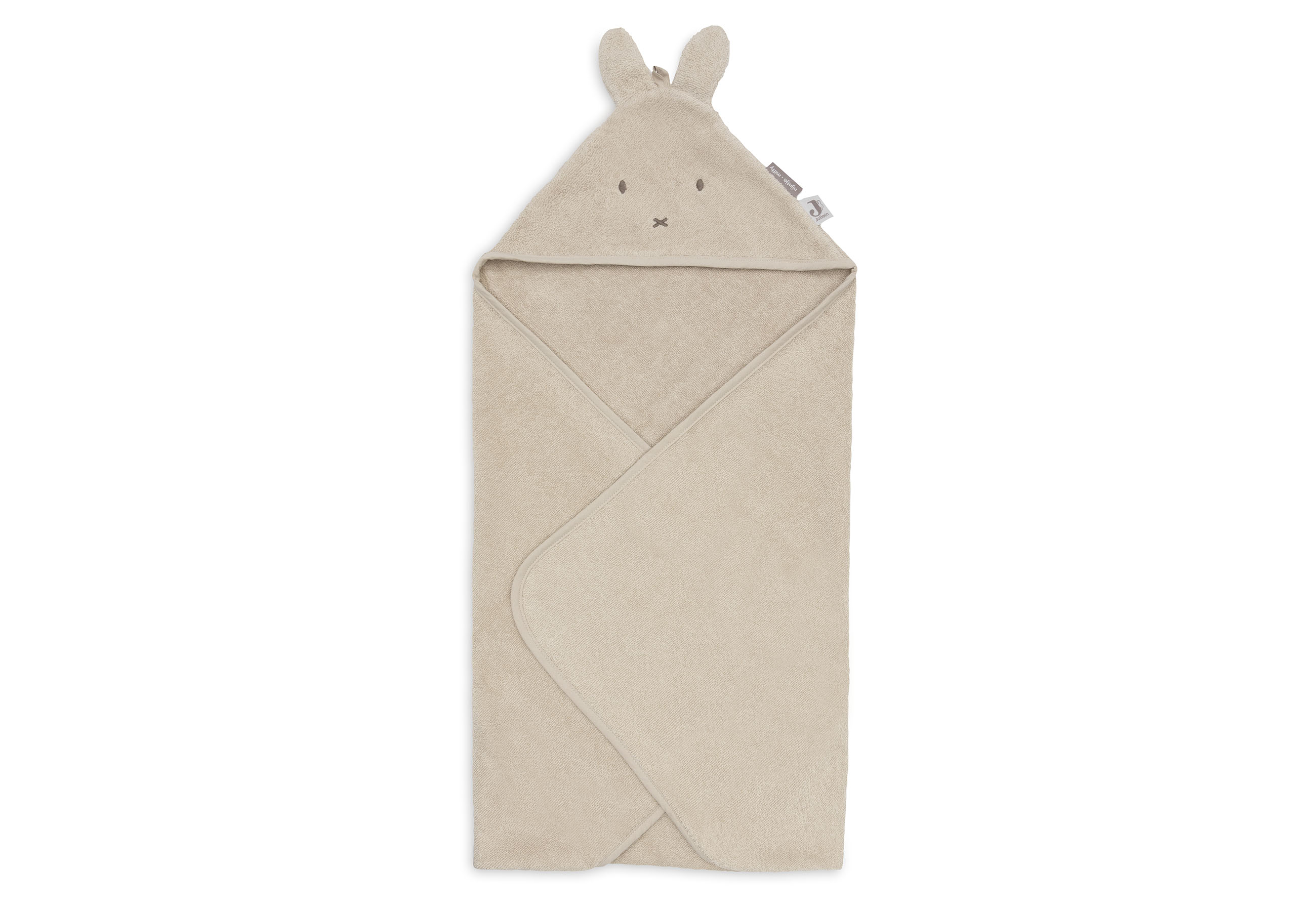 Jollein Badcape Frotté 75x75cm Miffy Warm Sand						 - 3