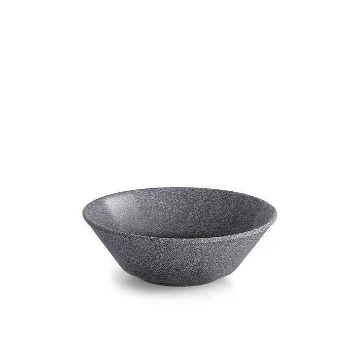Granit No 1 Skål Svart Hazy - Ø 15 cm