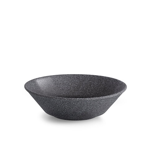 Granit No 1 Skål Svart Hazy - Ø 20 cm