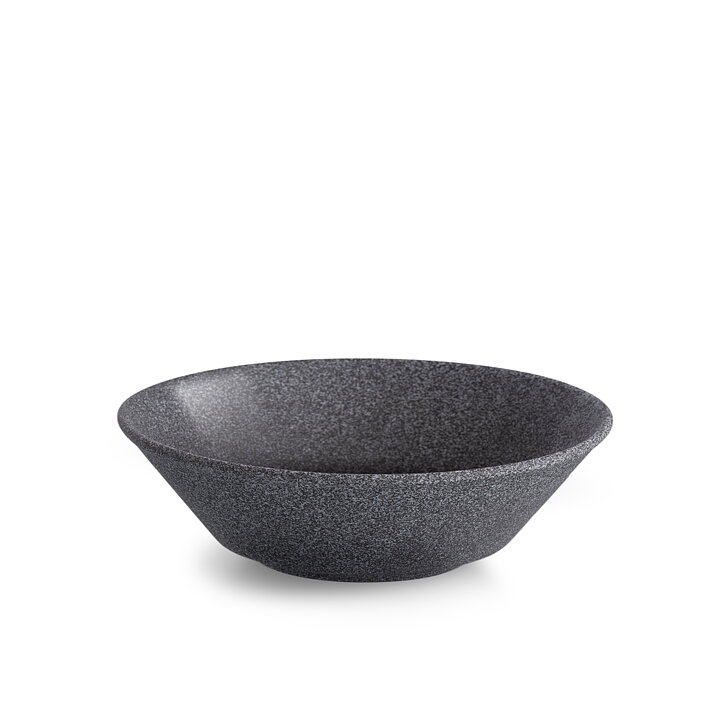 Granit No 1 Skål Svart Hazy - Ø 20 cm