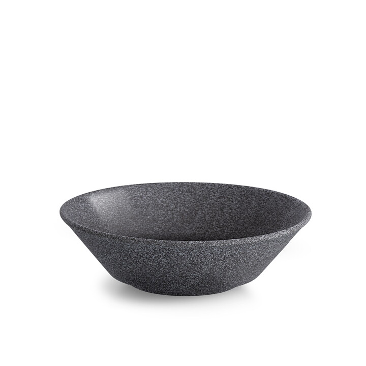 Granit No 1 Skål Svart Hazy - Ø 20 cm