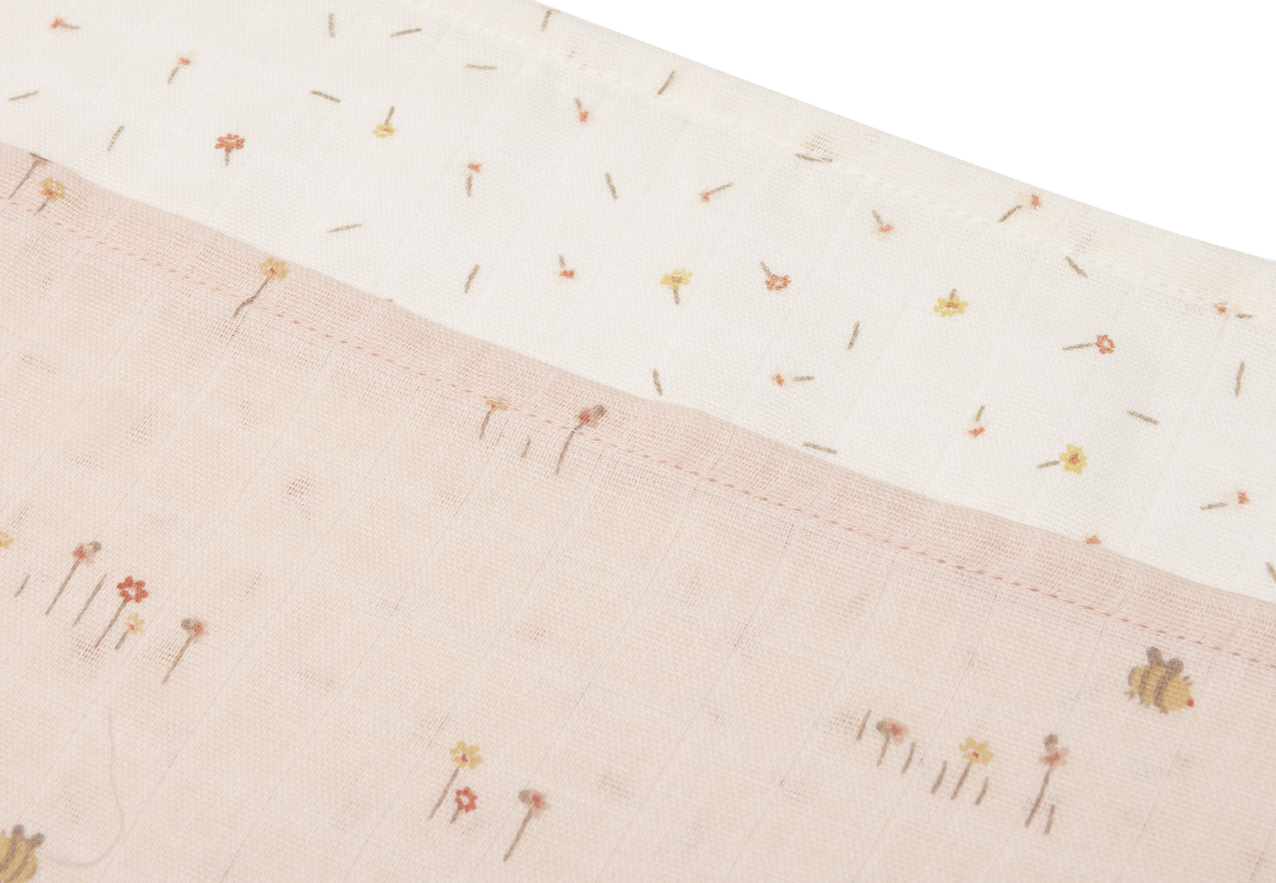 Jollein Muslinfilt 70x70cm Pretty Picnic (3pack)													 - 4