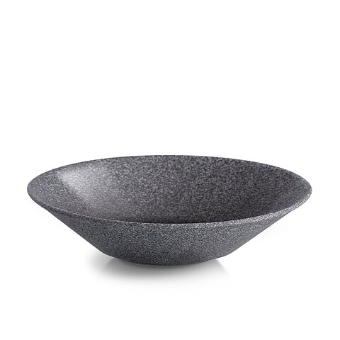 Granit No 1 Skål Svart Hazy - Ø 27 cm