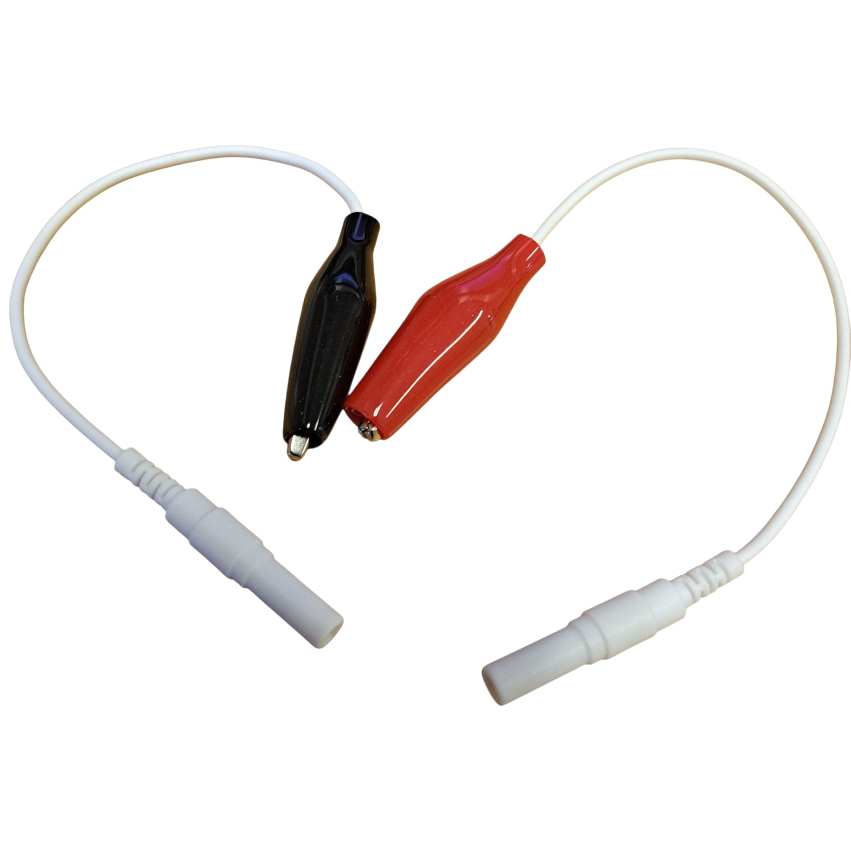 Krokodilklämmor, passar till AWQ-105 PRO akupunkturstimulator, 2-pack - 3