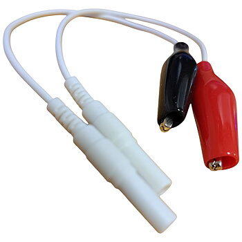 Krokodilklämmor, passar till AWQ-105 PRO akupunkturstimulator, 2-pack