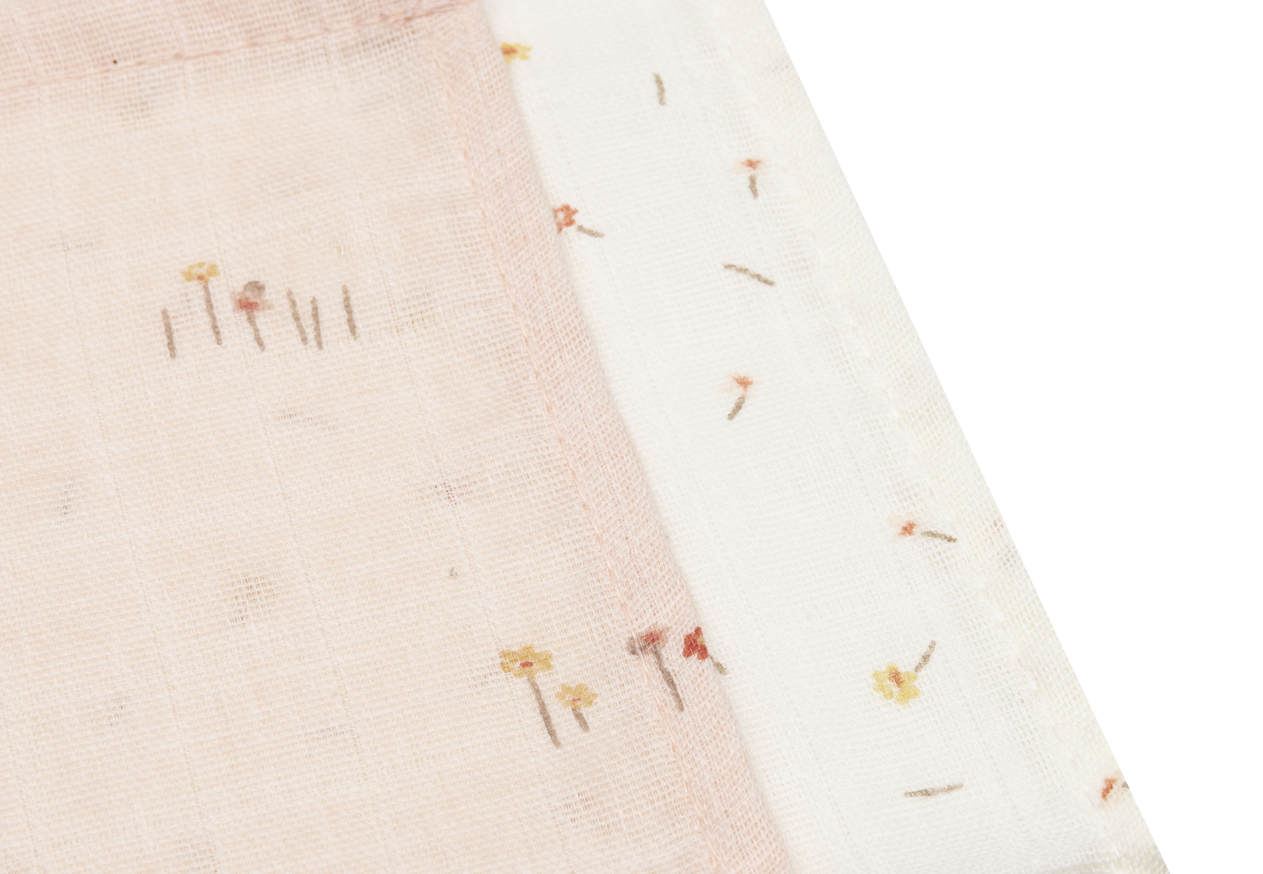 Jollein Tvättlapp Muslin 31x31cm Pretty Picnic (3pack)						 - 4