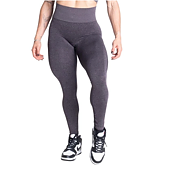 Curve Scrunch Leggings - Black Melange