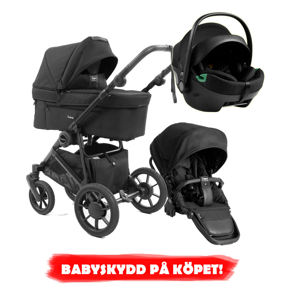 Emmaljunga Super Sonic - Babyskydd på Köpet!
