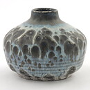 Gunnar Nylund (Uggly 1967) Sturdy Vase with Mottled Glaze 12/9 cm