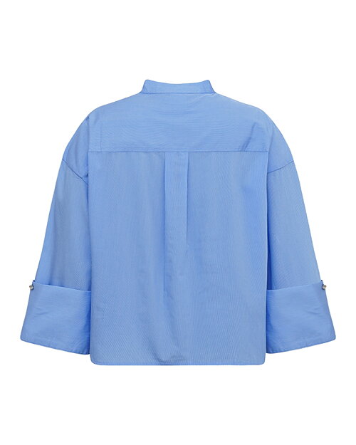 Blus Roselille blå/vit randig - 6