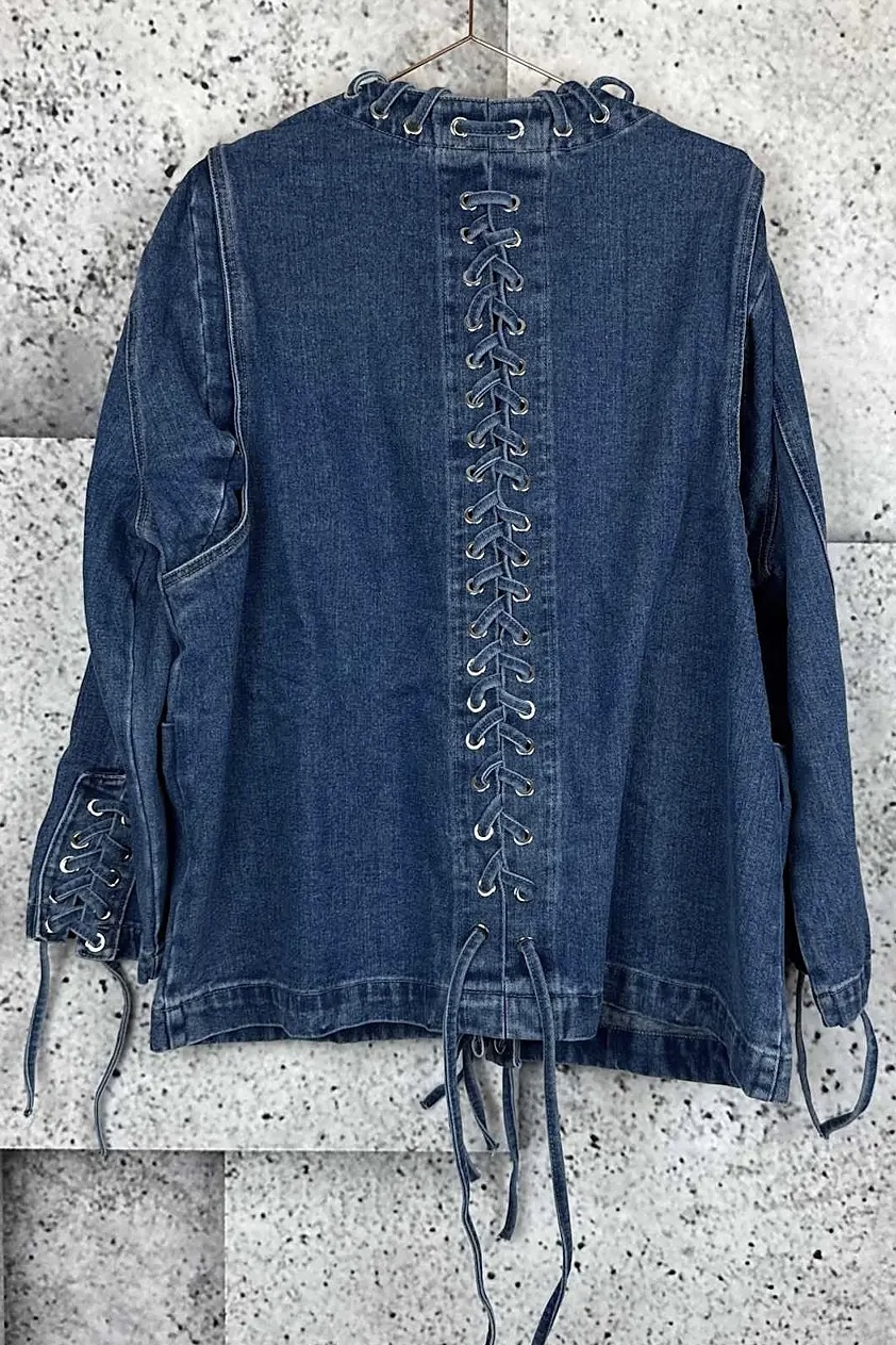 Cabana Living - Chains Jeans Jacket Denim Blue - 9
