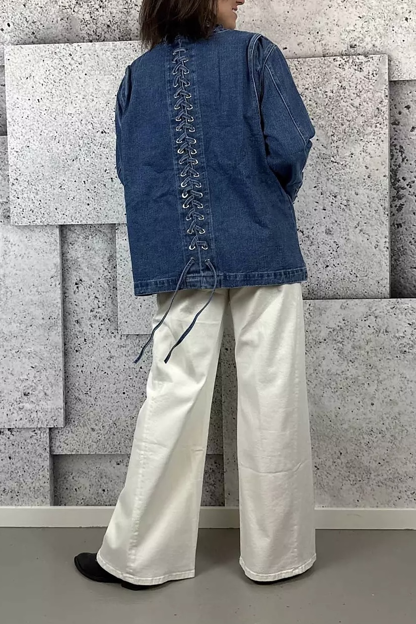 Cabana Living - Chains Jeans Jacket Denim Blue - 3