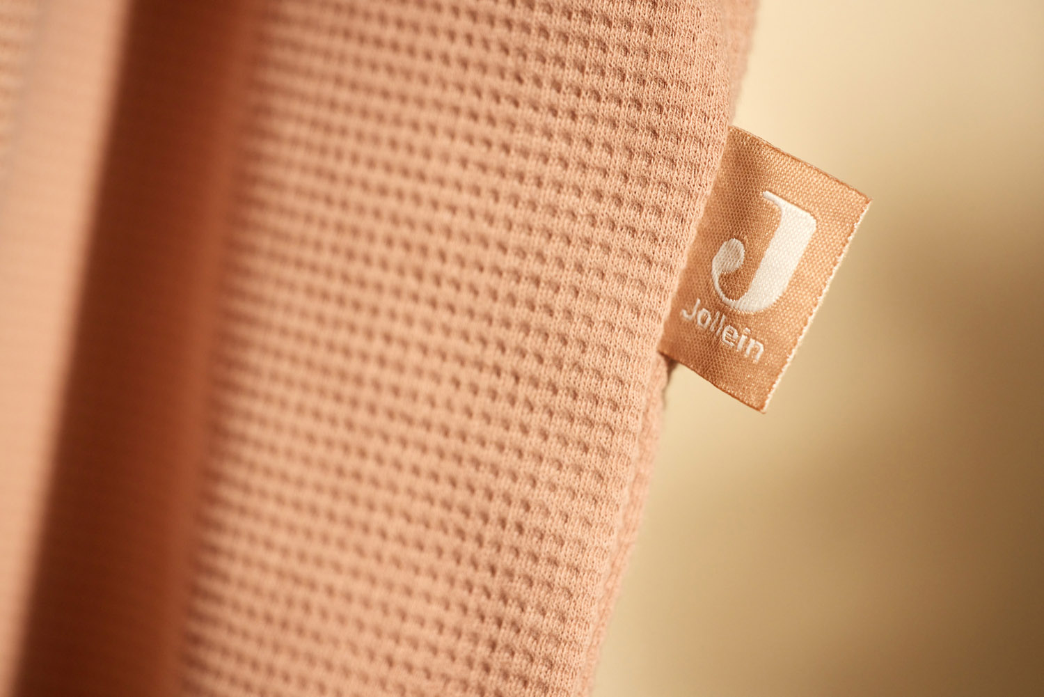 Jollein Sovpåse Jersey 70cm Little Waffle Light Terra																										 - 5