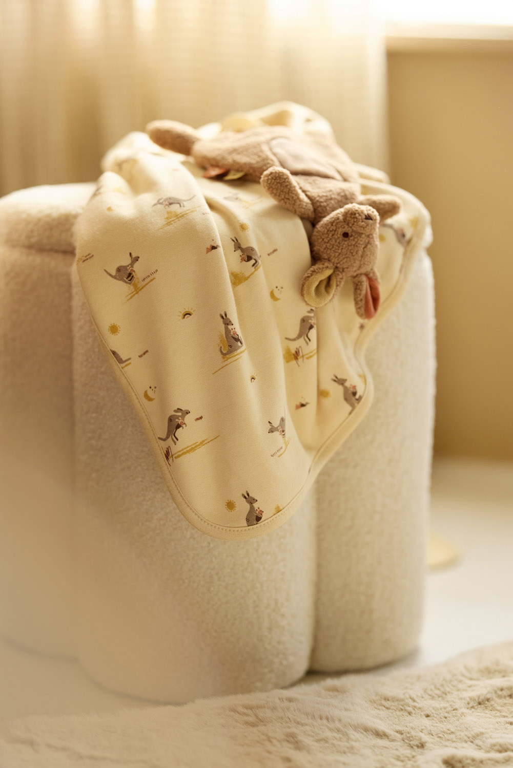 Jollein Sovpåse Muslin 70cm Kangaroots																																				 - 6