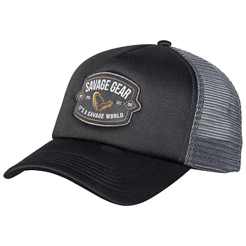 Savage Gear Badge Trucker cap - Black
