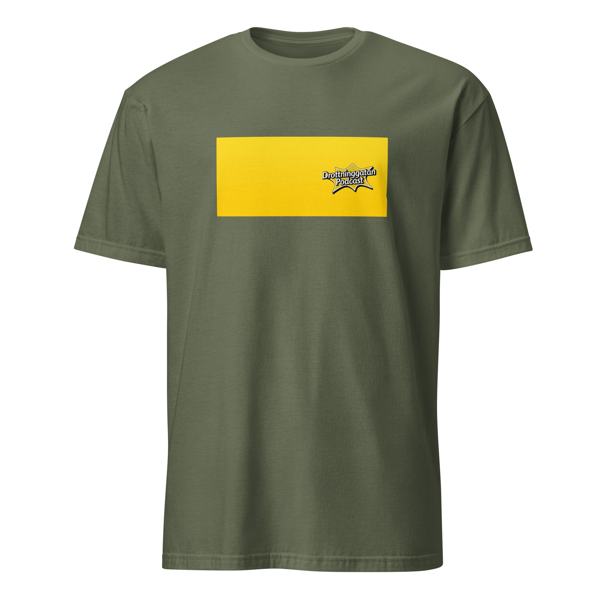 Gul Box Drottninggatan Podcast T-Shirt