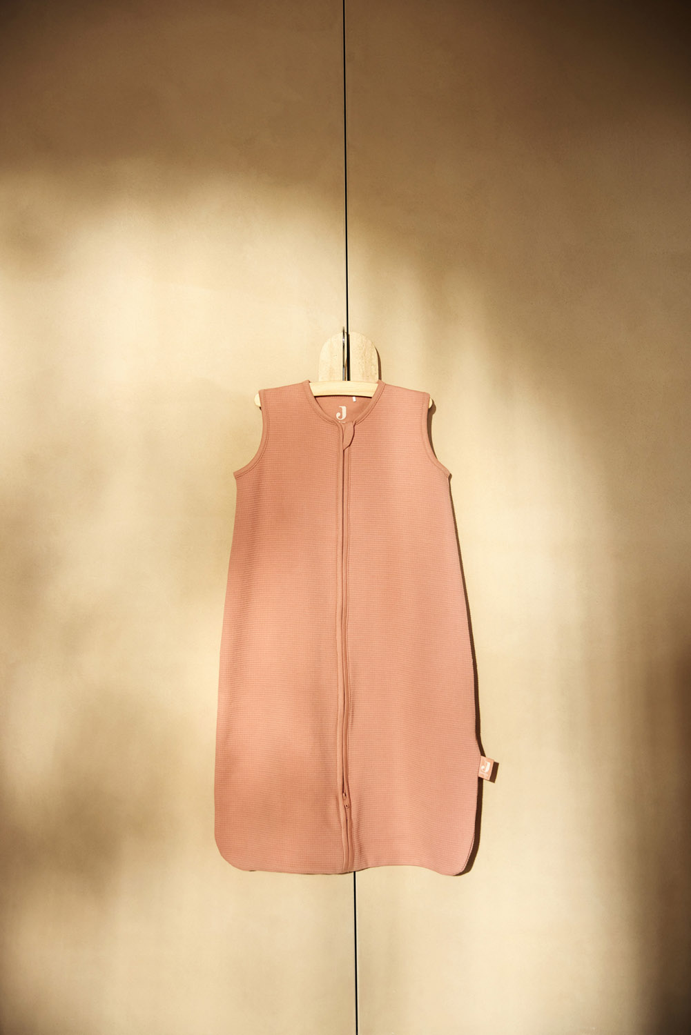 Jollein Sovpåse Jersey 90cm Little Waffle Light Terra																										 - 4