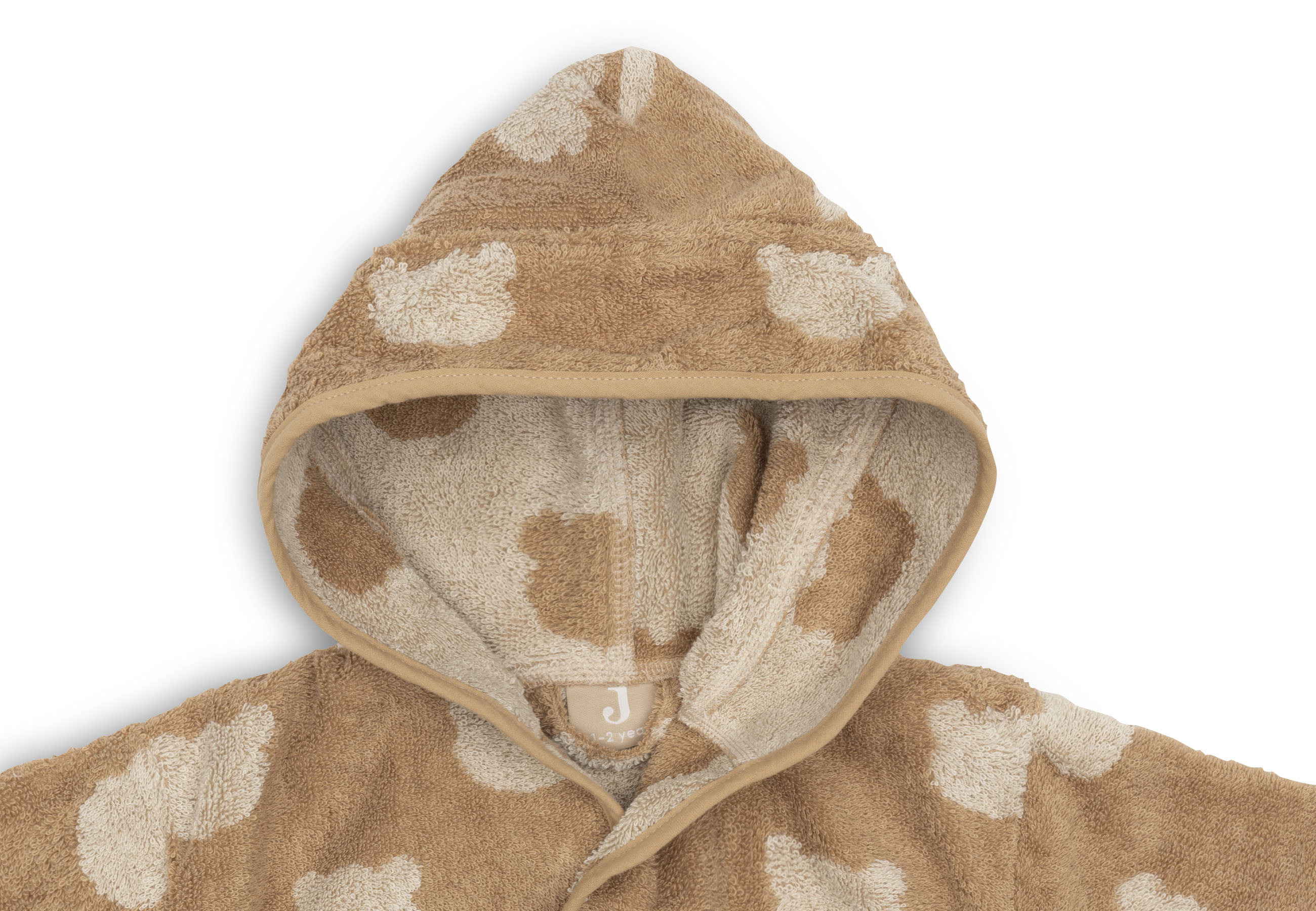 Jollein Badroch Frotté 1-2 år Jacquard Teddy Bear													 - 3