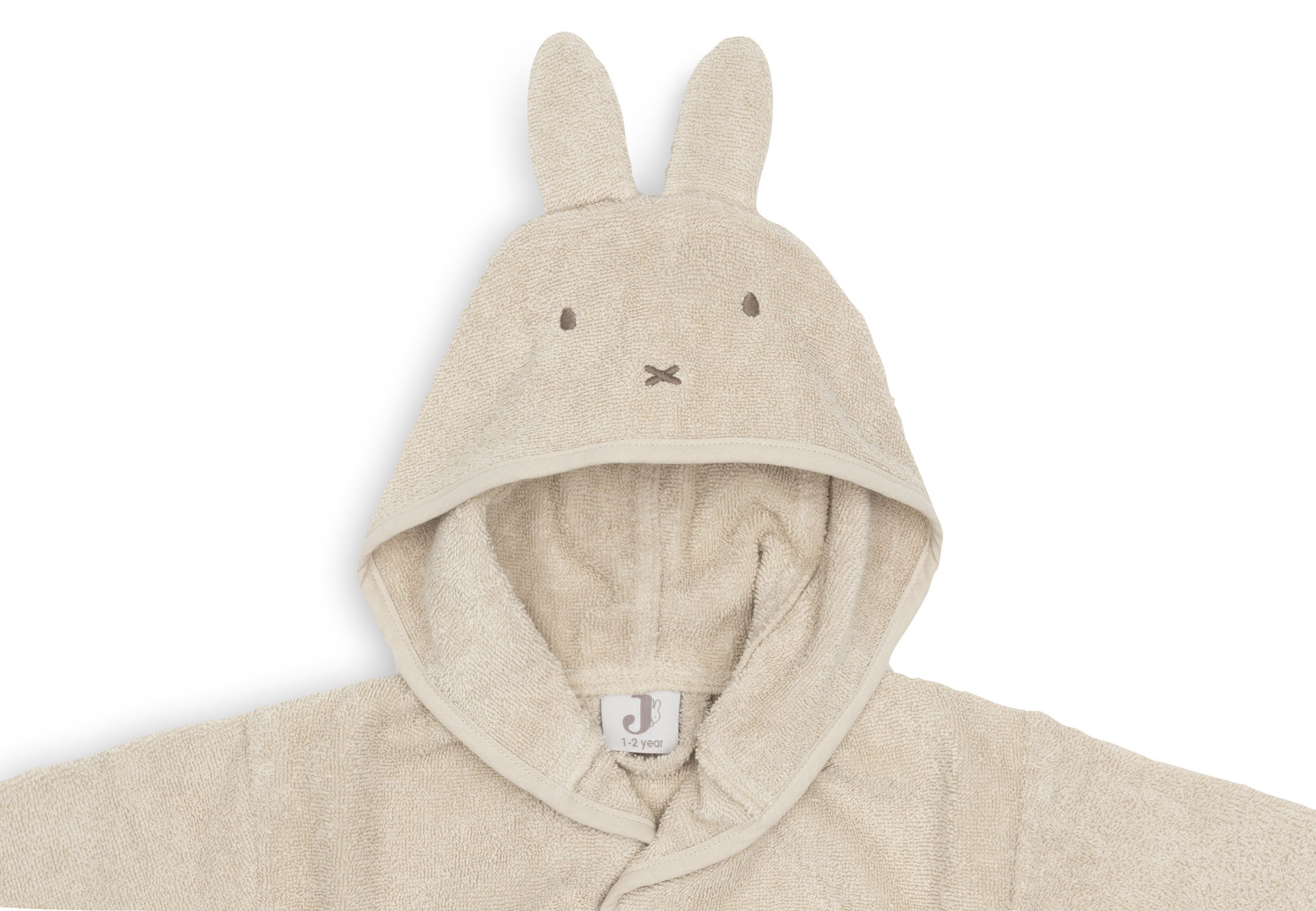 Jollein Badrock Frotté 1-2 år Miffy Warm Sand																		 - 3