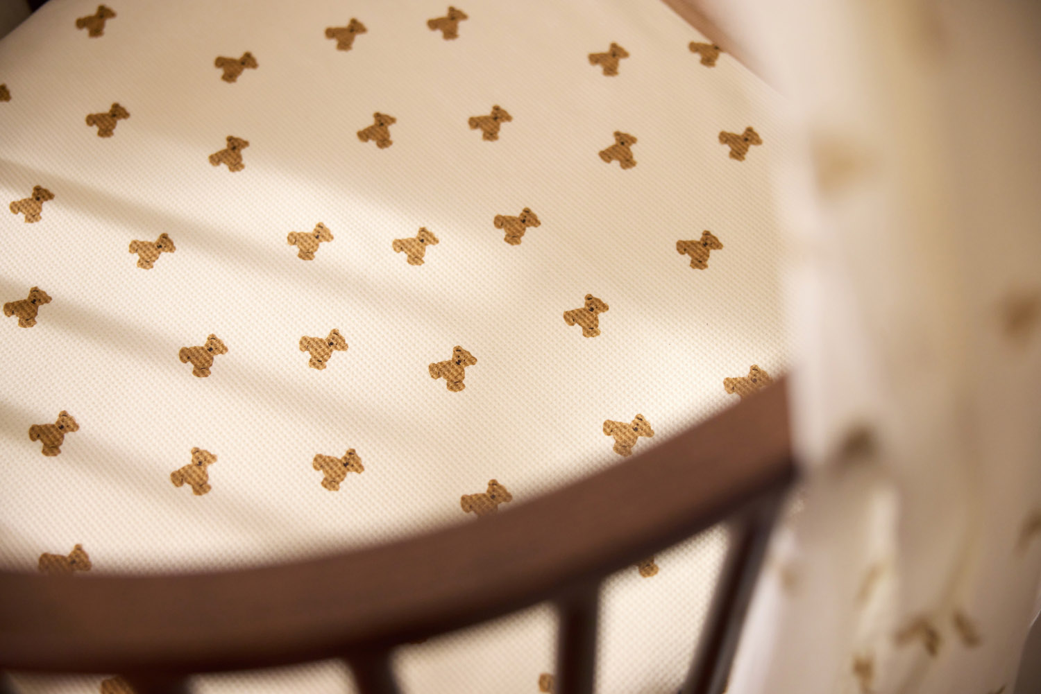 Jollein Babyfilt 75x100cm Mini Teddy Bear Little Waffle						 - 6