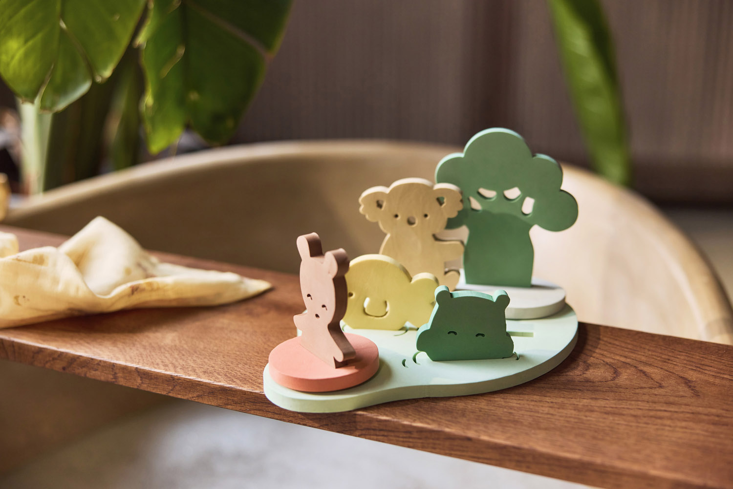 Jollein Bad Foam Playset Kangaroots																			 - 4