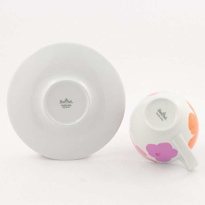 Andy Warhol (Flowers 1980s) Teacup with Modern Decor from Rosenthal 12 cm  [Sample Images]