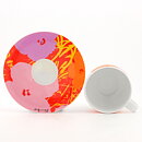 Andy Warhol (Flowers 1980s) Teacup with Modern Decor from Rosenthal 12 cm  [Sample Images]