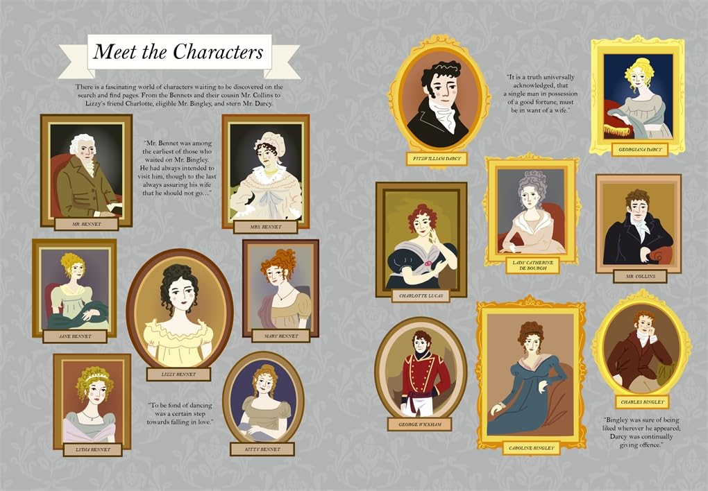 Search and Find Classics :  Pride and Prejudice - A perfect way to discover the classic tale! - 2