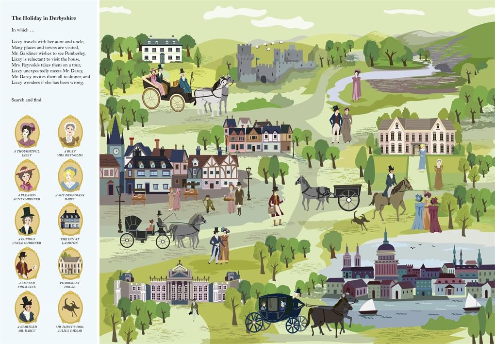 Search and Find Classics :  Pride and Prejudice - A perfect way to discover the classic tale! - 3