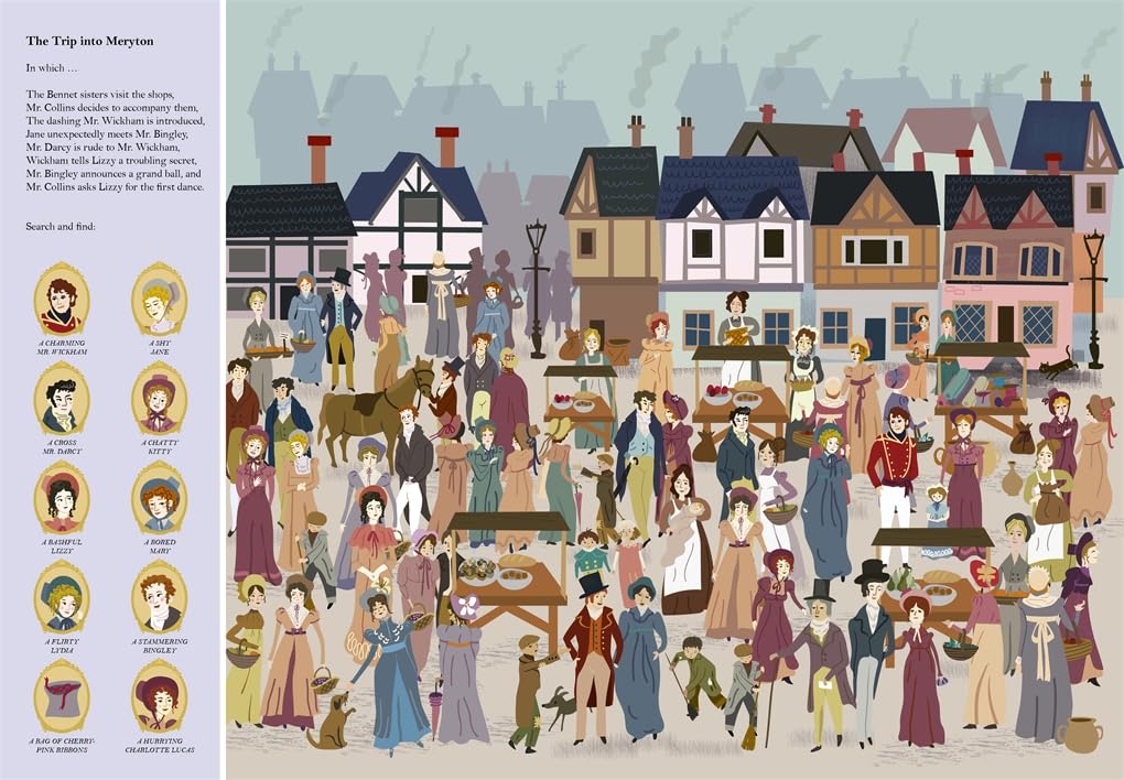 Search and Find Classics :  Pride and Prejudice - A perfect way to discover the classic tale! - 4