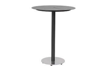 Peace bar table Anthracite Ø80 H104 cm
