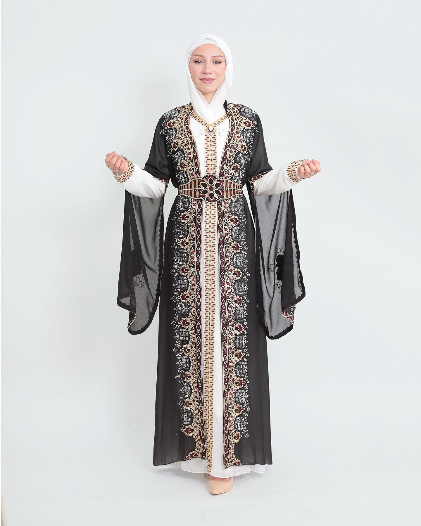 Kaftan - Black - 7