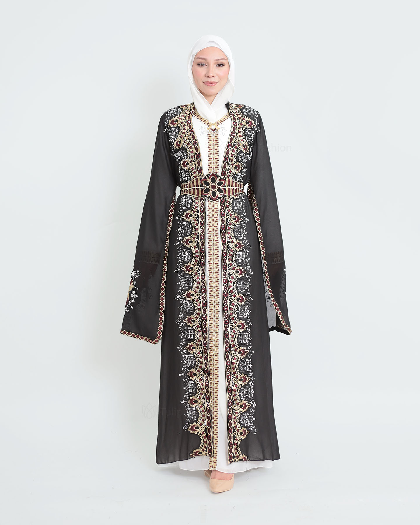 Kaftan - Black - 8
