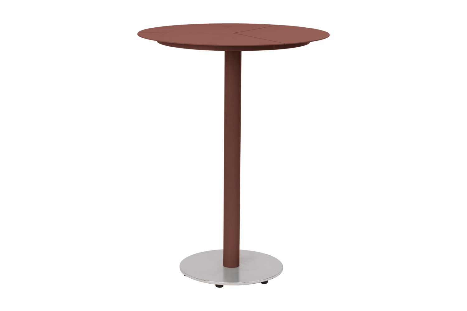 Peace bar table zin red Ø80 H104 cm