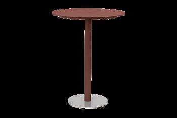 Peace bar table zin red Ø80 H104 cm