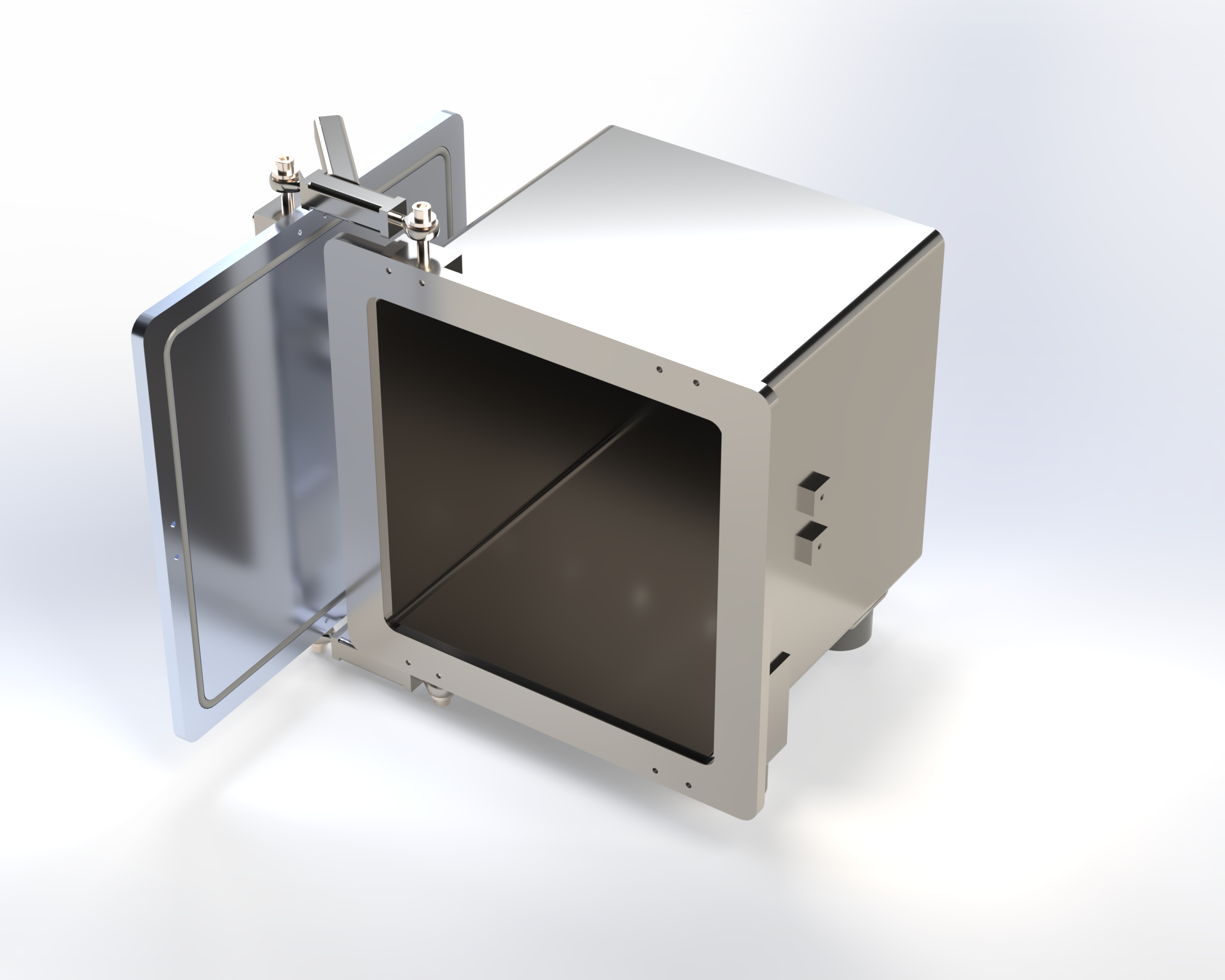 Kubical chamber Löwener Vacuum - 2