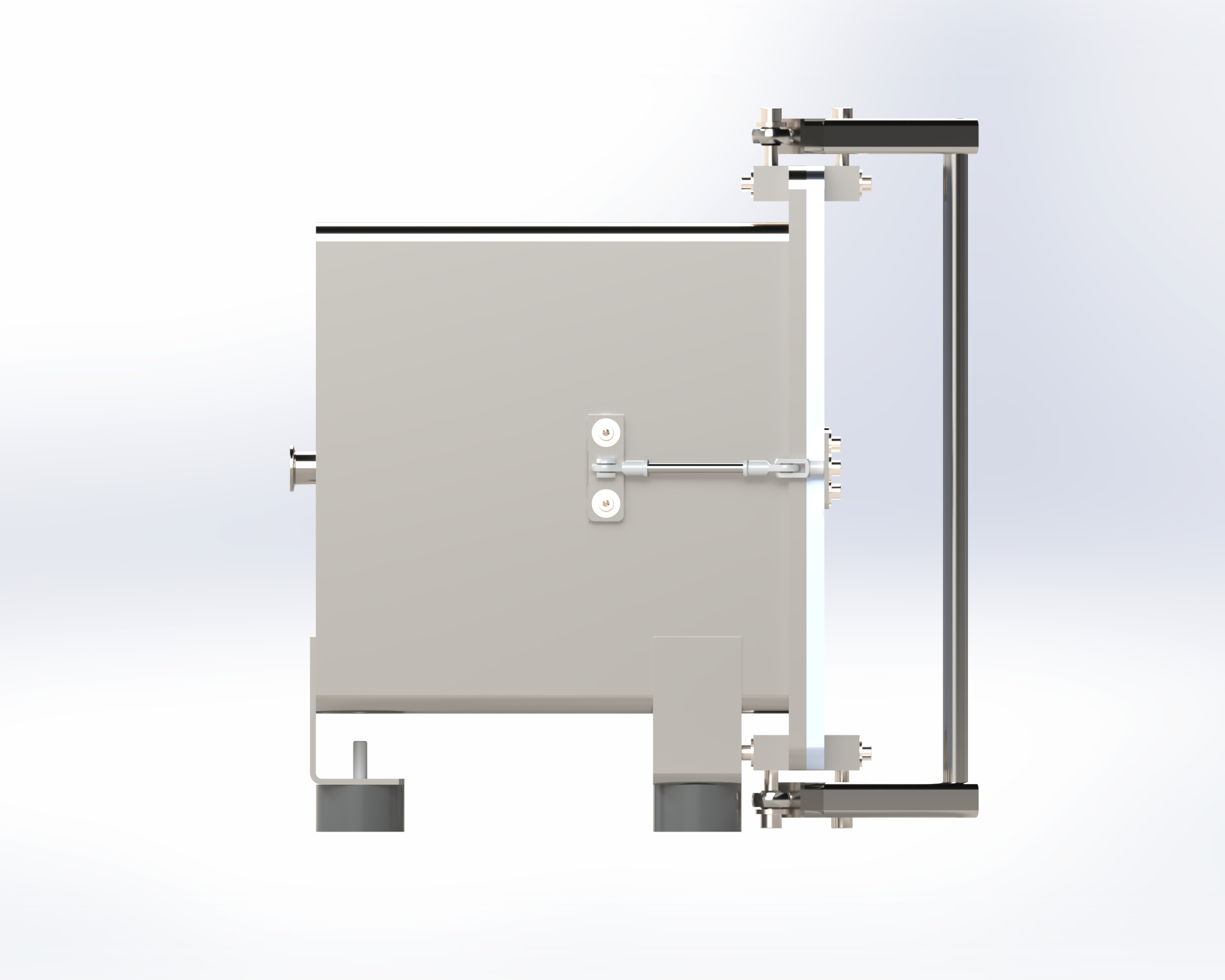 Kubical chamber Löwener Vacuum - 5