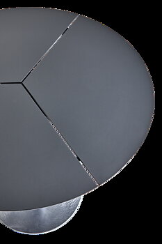 Peace coffee table Anthracite Ø80 H73 cm