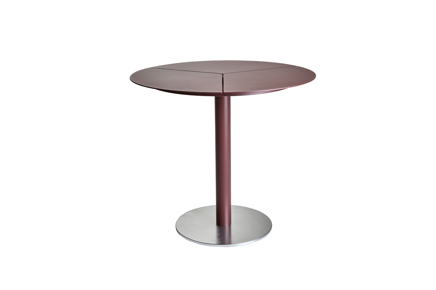 Peace cafébord Zin red Ø80 H73 cm
