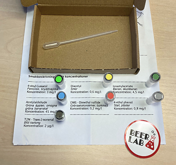 Sensory kit BeerLab 7 types