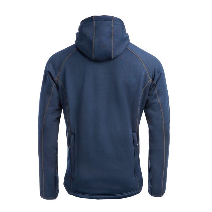 Arrak Outdoor Powerfleece Hood, Men - Navy - 4