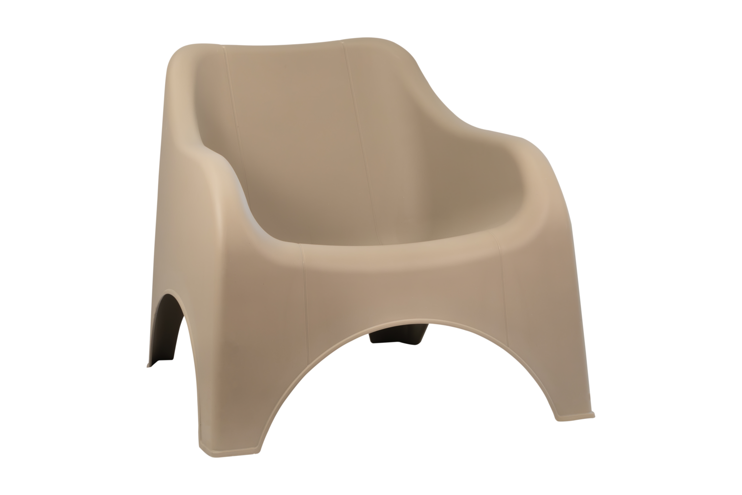 Kumo loungefåtölj Taupe