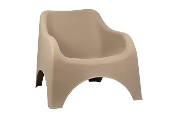 Kumo loungefåtölj Taupe