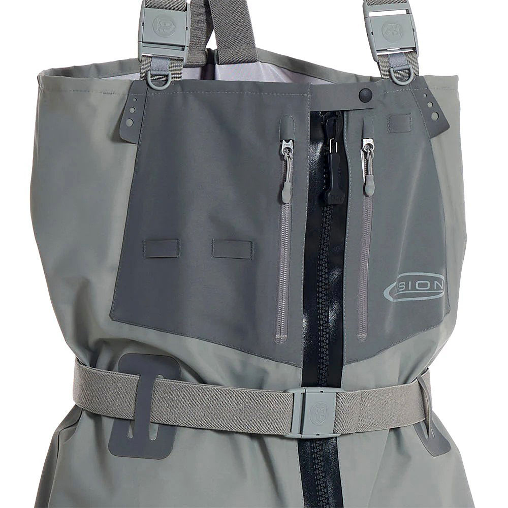 Vision Koski Zip Grey Ventilerande Vadare - 3