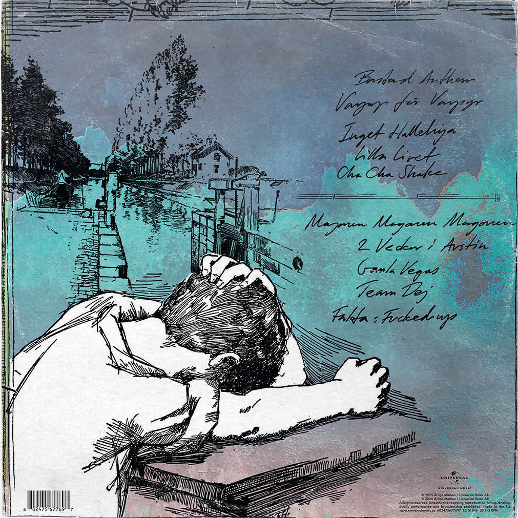 Markus Krunegård - Bastard (LP) Signerad! - 2