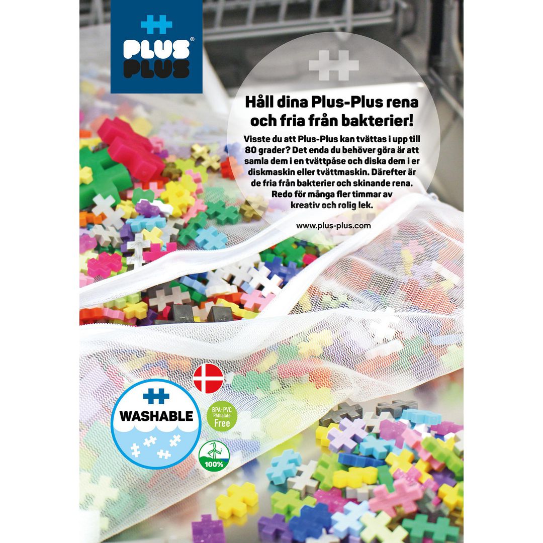 PLUS PLUS Mini med hjul chassi 2650/fp - 3